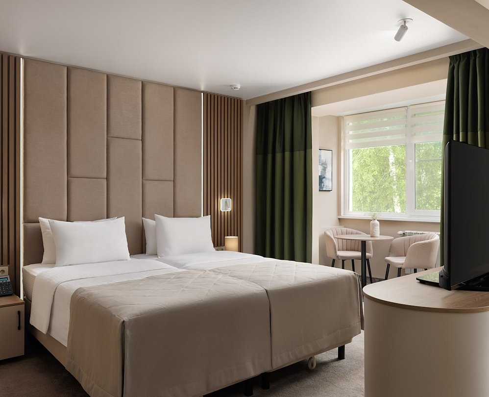 Студия 2-местный 1-комнатный