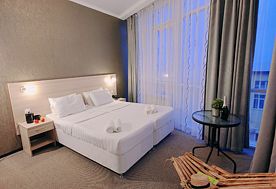 3-мест. (разм. в 8-мест) 4-комн. апартамент, Отель Семь Адмиралов, Витязево