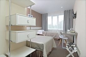 Стандартный номер с двумя кроватями, Отель Снежная Сова, Красноярск