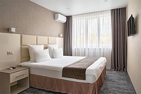 Комфорт с двуспальной кроватью, Отель Снежная Сова, Красноярск