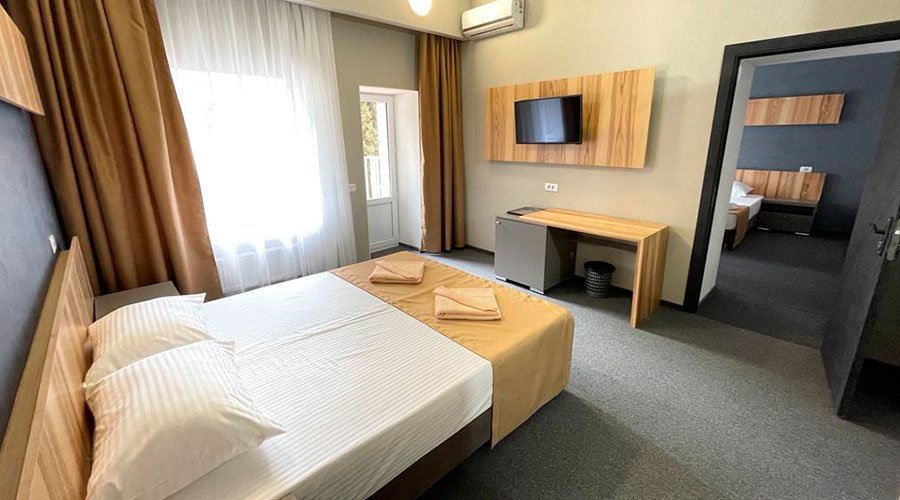 Семейный 4-местный 2-комнатный