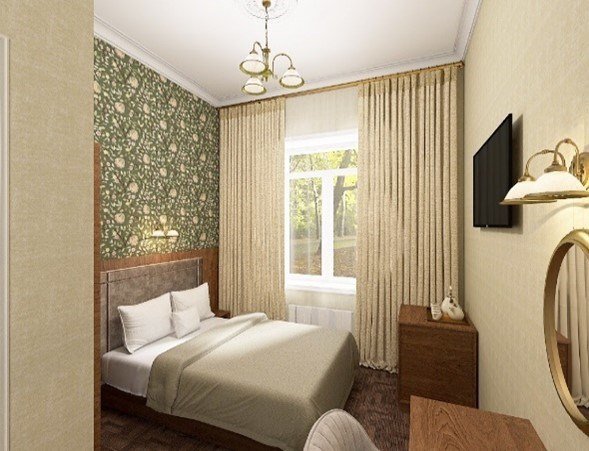 Номер Соло 1-местный 1-комнатный (к. Усадьба)