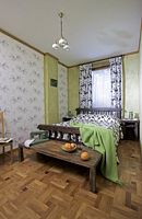 Двухместный полулюкс с французским балконом двухкомнатный двуспальная кровать, Шале-отель Таёжные дачи, Звенигород
