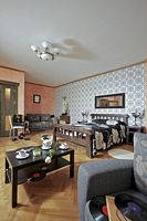 Двухместный люкс с красивым видом из окна двуспальная кровать, Отель Art-Hotel Chalet Apartments, Звенигород