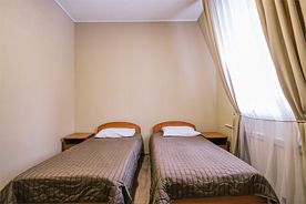 Двухместный номер в блоке, Гостиница Политех, Шерегеш