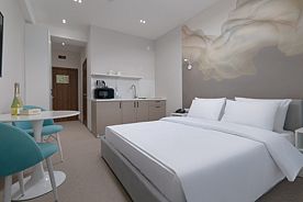 Standart без балкона 2-местный 1-комнатный STDV, Гостиничный комплекс Alean Residence Olginka, Ольгинка
