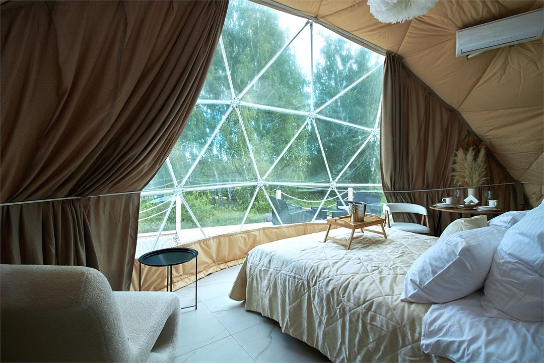 Геокупол 4-местный (бежевый)