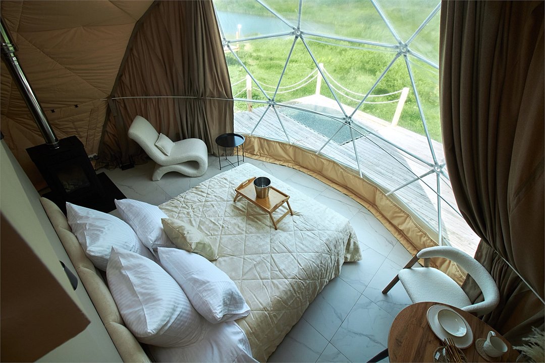 Геокупол 4-местный (бежевый)