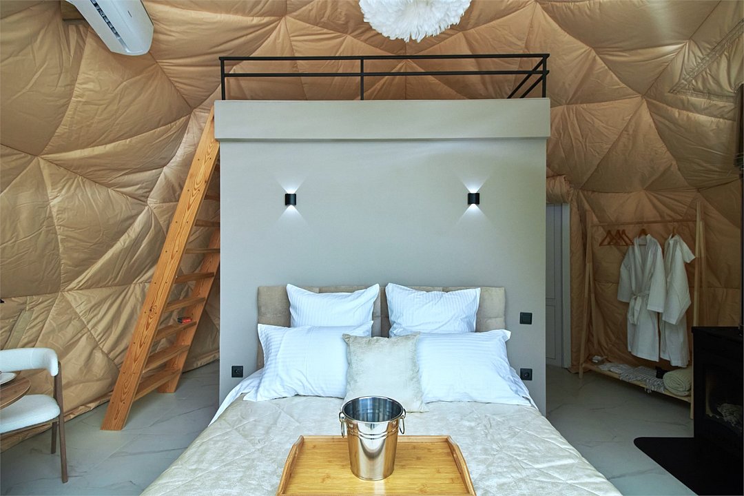 Геокупол 4-местный (бежевый)