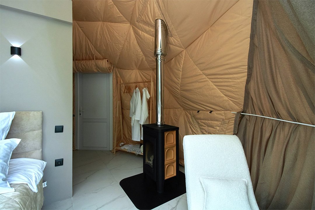 Геокупол 4-местный (бежевый)