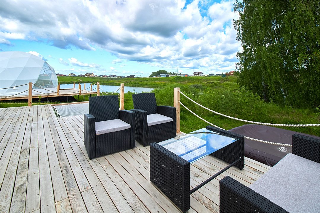 Геокупол 4-местный (бежевый)