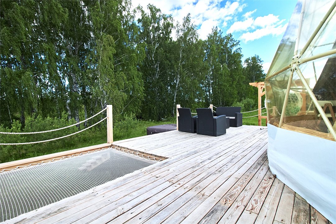 Геокупол 4-местный (бежевый)