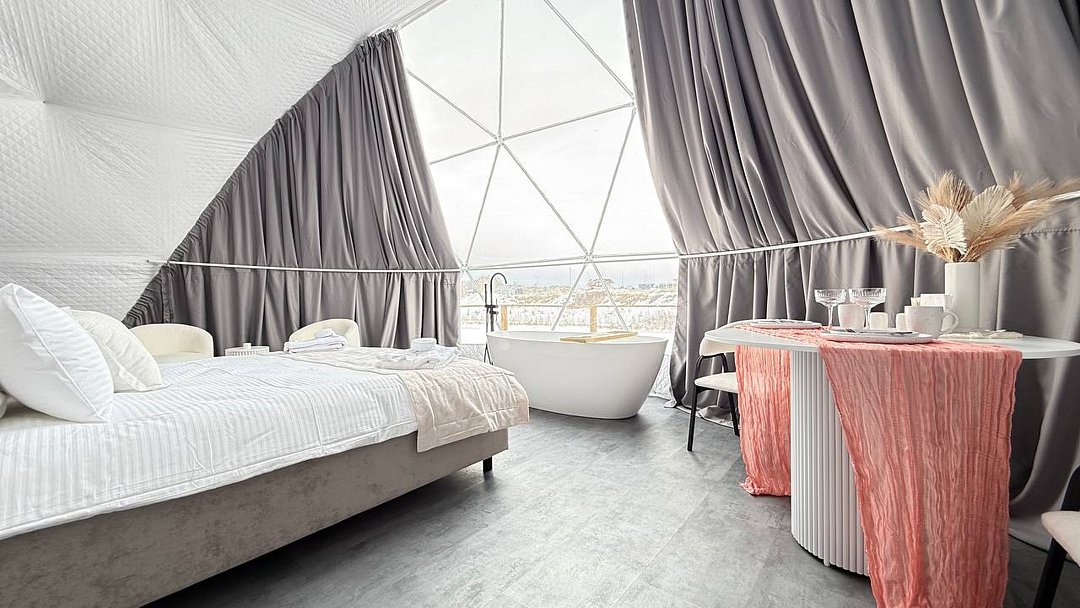 Геокупол 4-местный (белый)