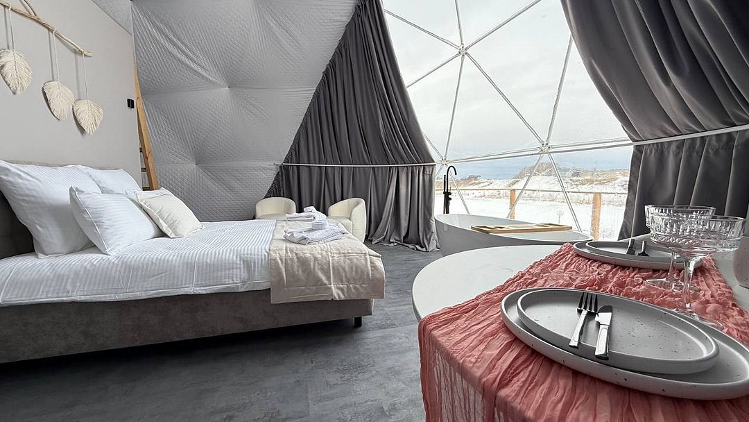 Геокупол 4-местный (белый)