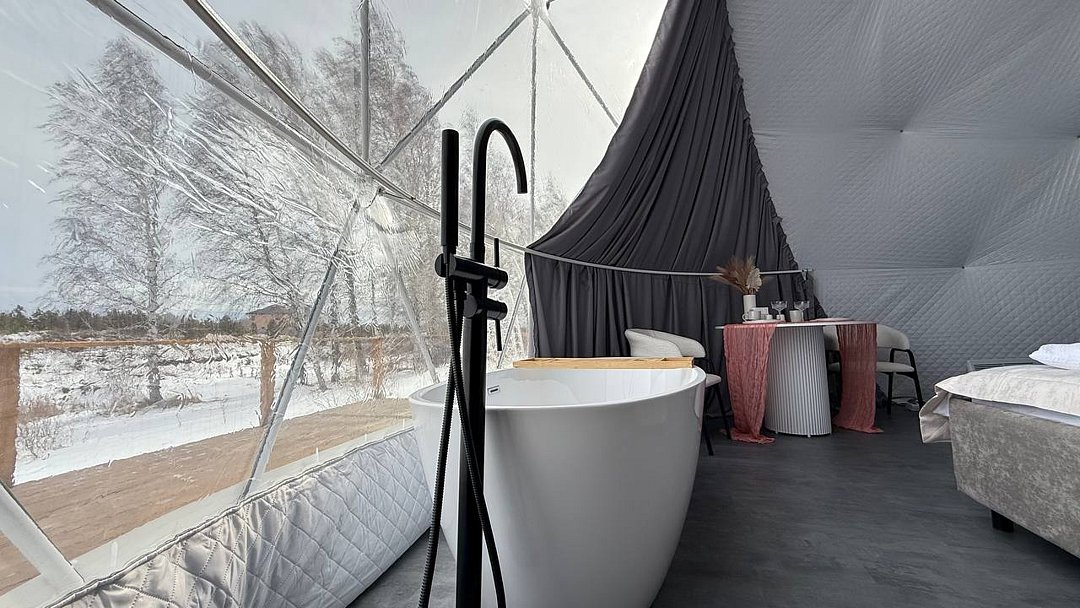 Геокупол 4-местный (белый)