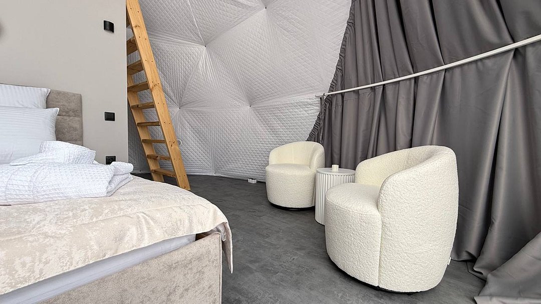 Геокупол 4-местный (белый)