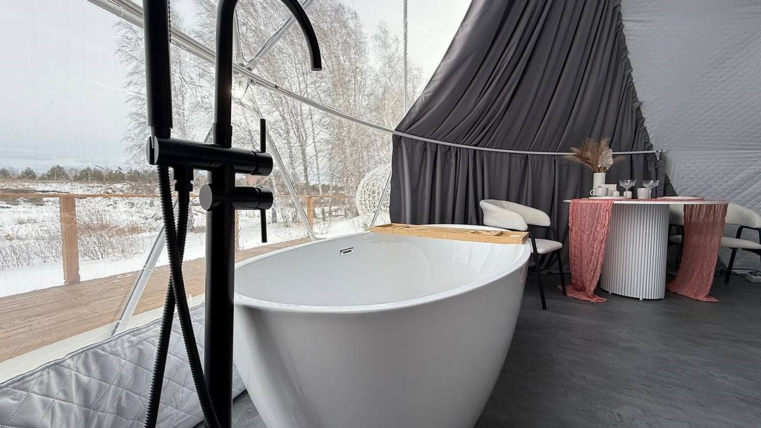 Геокупол 4-местный (белый)