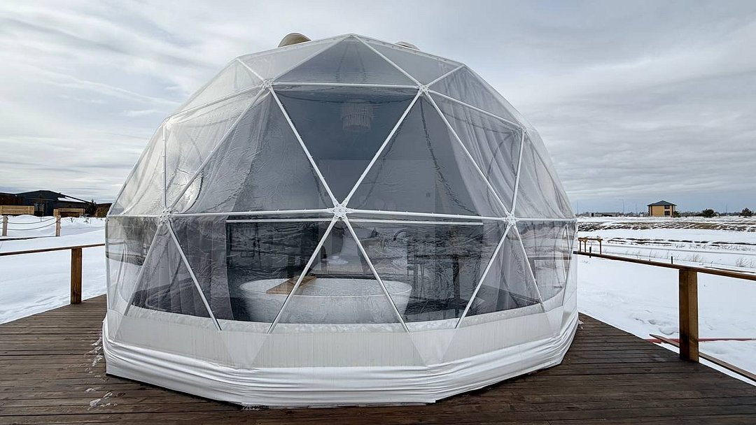 Геокупол 4-местный (белый)