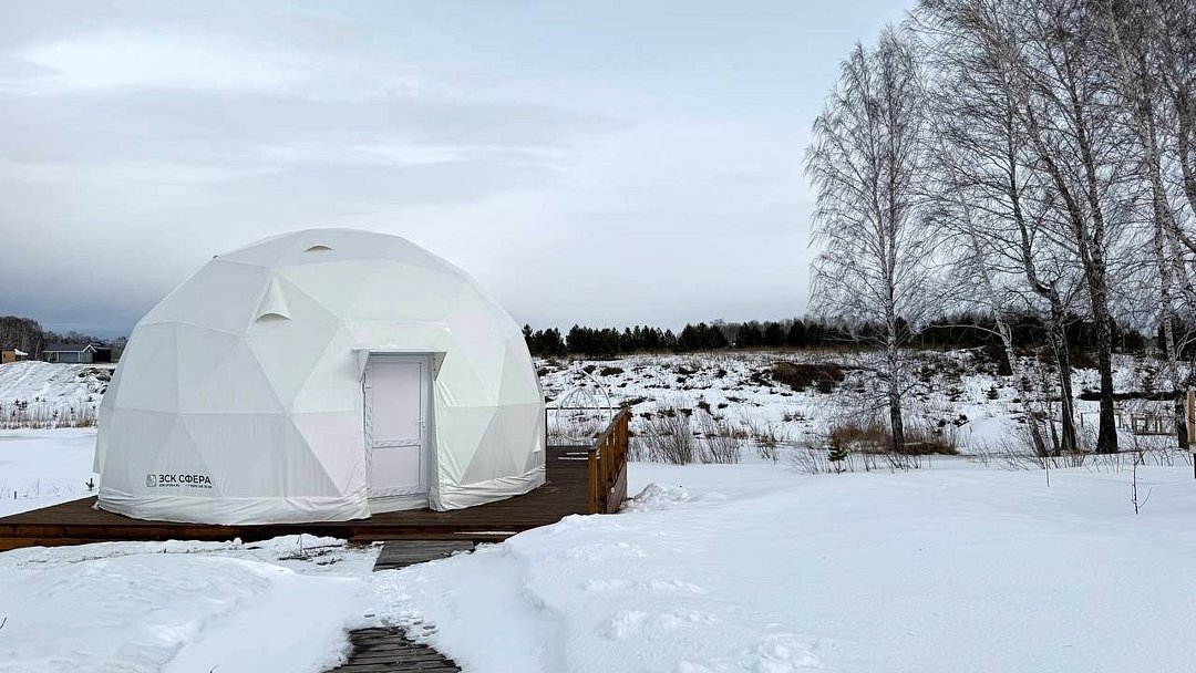 Геокупол 4-местный (белый)