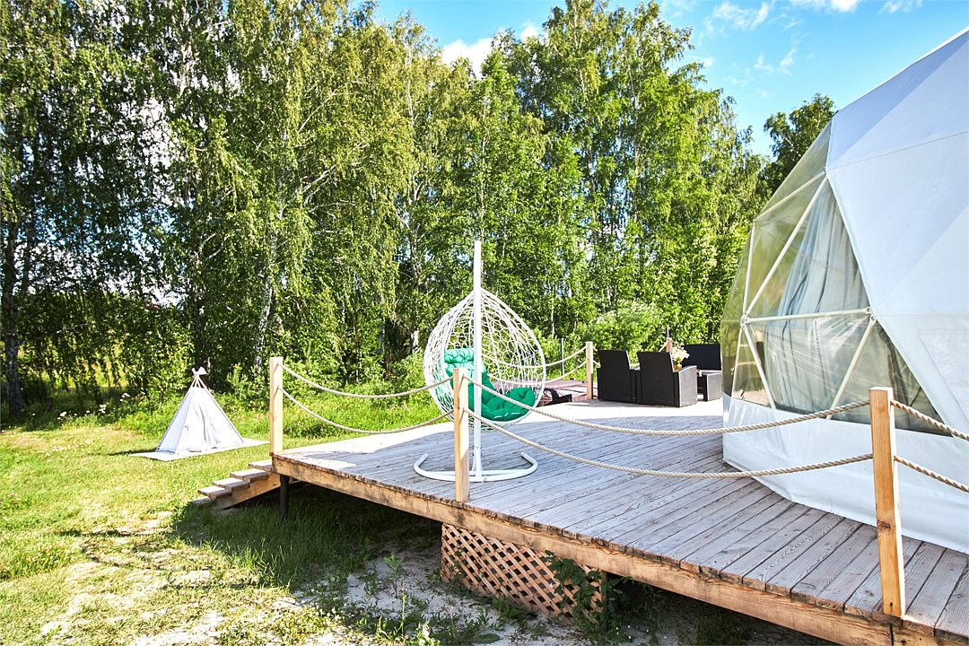 Геокупол 4-местный (серый)