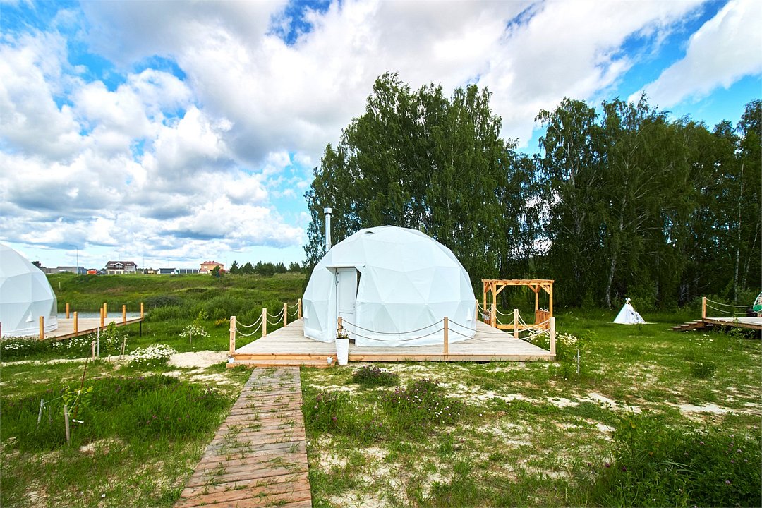 Геокупол 4-местный (серый)