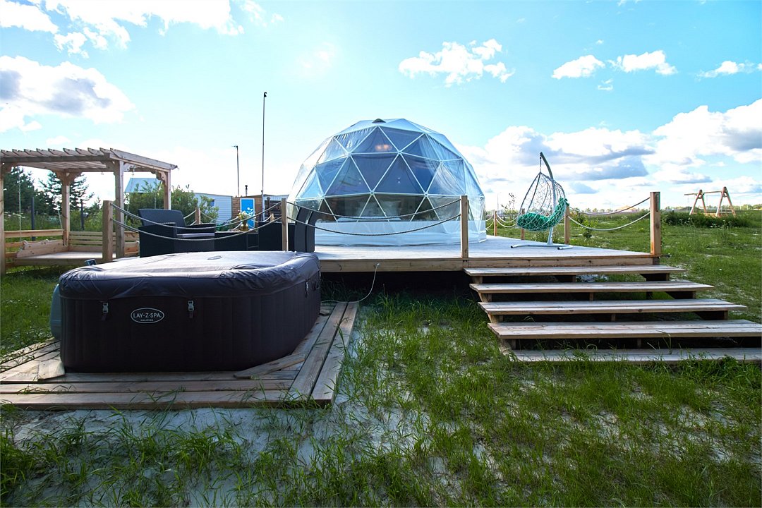 Геокупол 4-местный (серый)