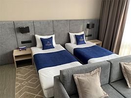 Студия TWIN раздельные кровати, Апарт-отель SENSA ROOM, Екатеринбург