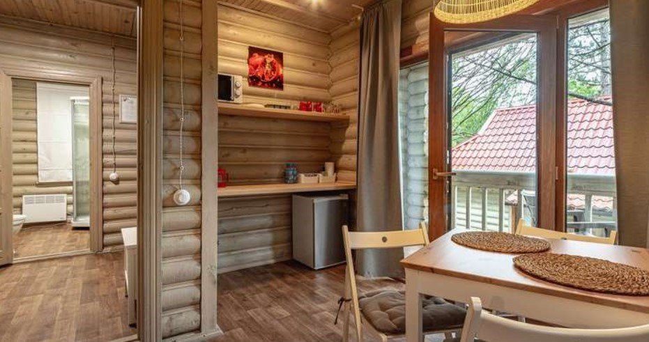 Коттедж сруб 2-местный 2-комнатный