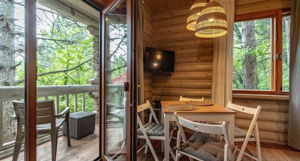 Коттедж сруб 2-местный 2-комнатный