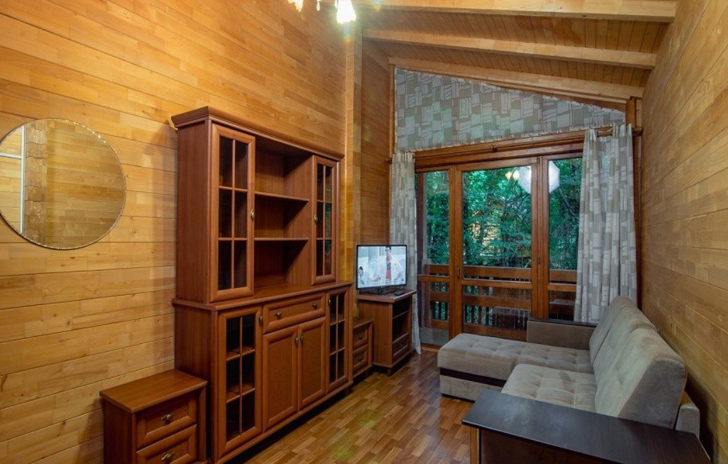 Коттедж Сруб Люкс 2-местный 2-комнатный