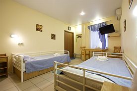Эконом с 2 раздельными кроватями, Гостиница Одиссея, Рязань