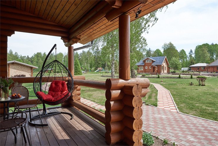 Коттедж 4-местный №2 (Новый уровень комфорта у воды)