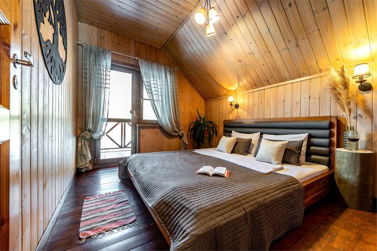 Коттедж 6-местный № 1 (Два этажа уюта у реки)