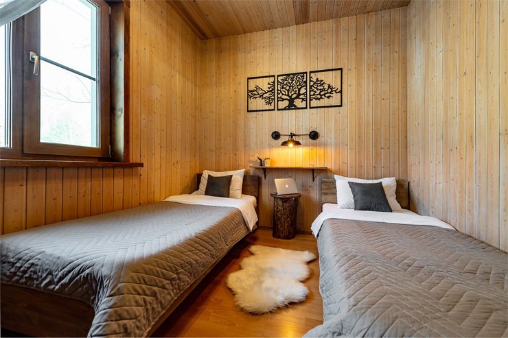 Коттедж 6-местный № 1 (Два этажа уюта у реки)