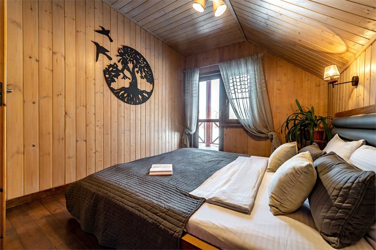 Коттедж 6-местный № 1 (Два этажа уюта у реки)