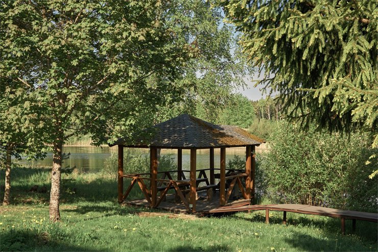 Коттедж 6-местный № 1 (Два этажа уюта у реки)