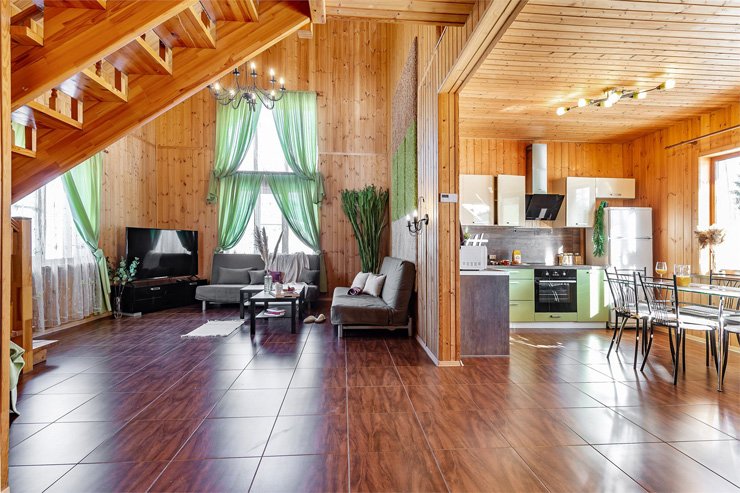 Коттедж 6-местный №5 (Семейный уют в сердце природы)