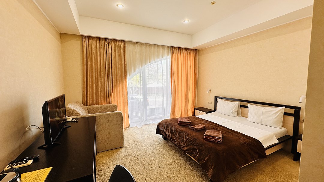 Стандартный 2-местный 1-комнатный (без балкона)