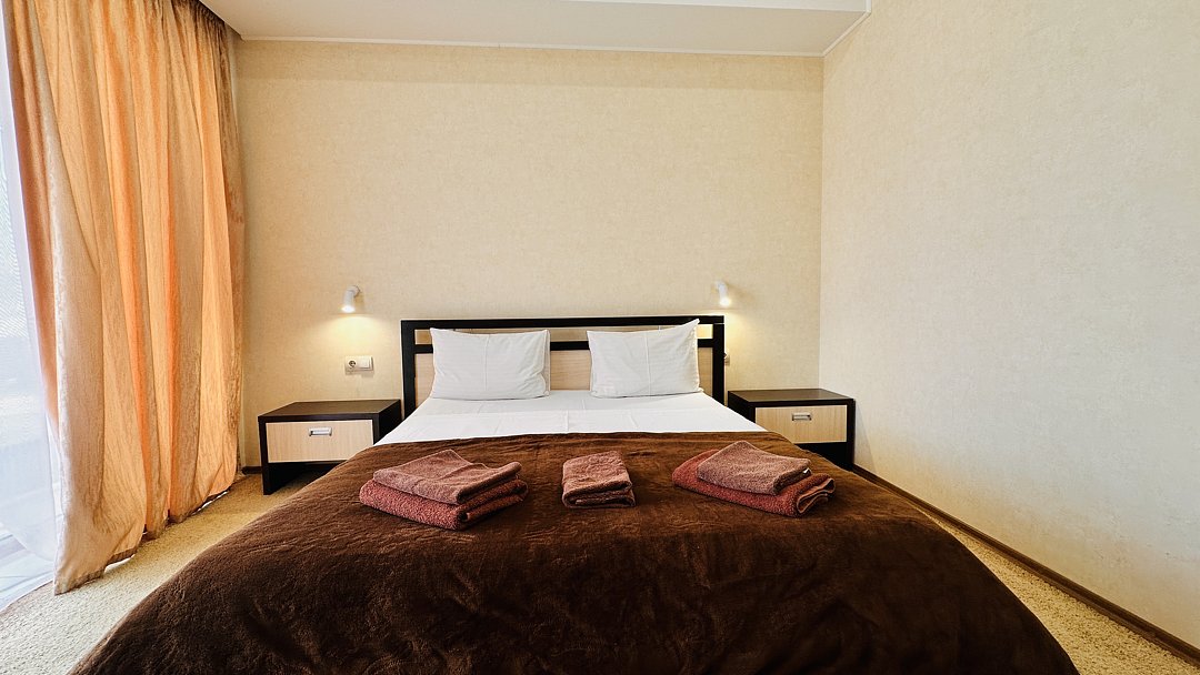 Стандартный 2-местный 1-комнатный (без балкона)