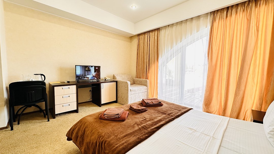 Стандартный 2-местный 1-комнатный (без балкона)