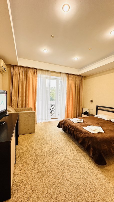 Стандартный 2-местный 1-комнатный (с балконом)