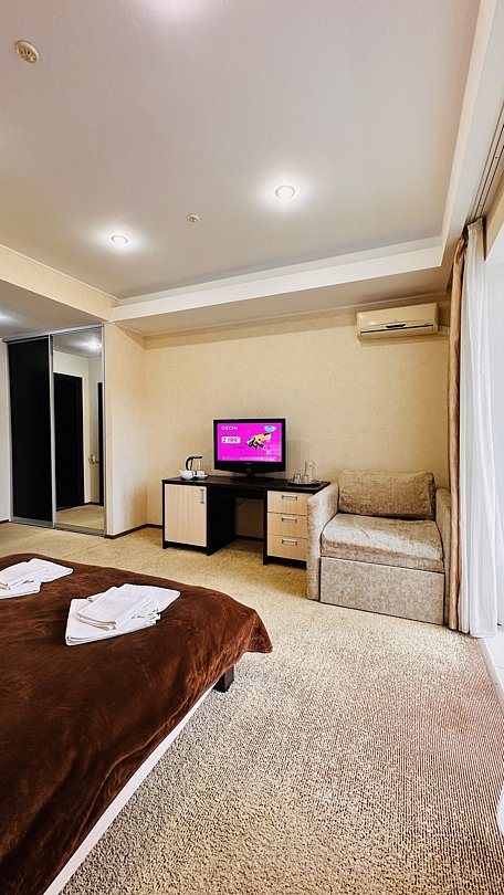 Стандартный 2-местный 1-комнатный (с балконом)