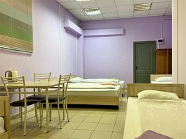 Семейный 6ти местный номер с собственным душем, Отель Milani, Вологда