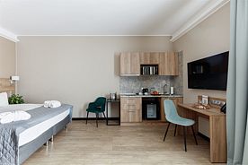 Улучшенные Апартаменты с террасой, Отель Welton Club Hotel & Apartments, Санкт-Петербург