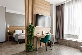 Представительский Люкс с террасой, Отель Welton Club Hotel & Apartments, Санкт-Петербург