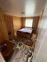 Двухместный коттедж с видом на внутренний двор двуспальная кровать, Отель Лотос, Домбай