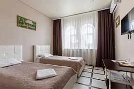 Двухместный номер с 2 отдельными кроватями, Hotel Mirtal, Самара