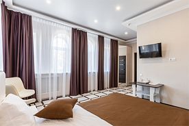 Большой двухместный номер с 1 кроватью, Hotel Mirtal, Самара