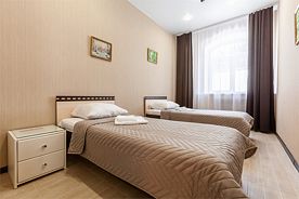 Полулюкс с кухней с 2 раздельными кроватями, Hotel Mirtal, Самара