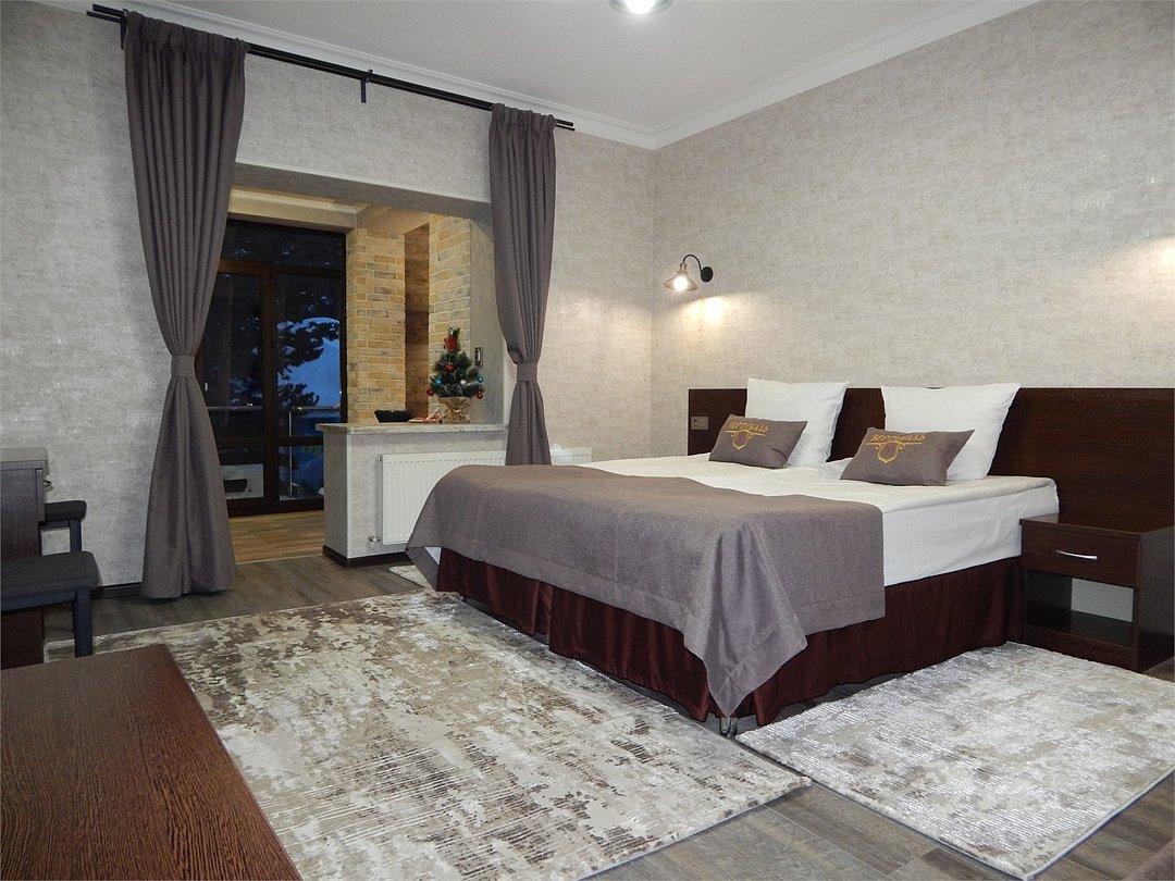 Люкс 2-местный 2-комнатный (разделяет штора)